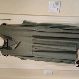 Sew in love sage colored dress size 2xl